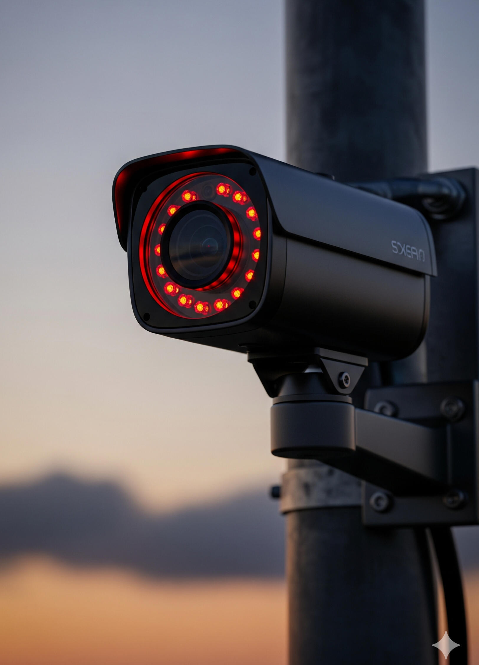 Modern CCTV security camera at Boxxs Self Storage in Linlithgow, providing 24/7 monitoring and peace of mind for Falkirk and West Lothian customers